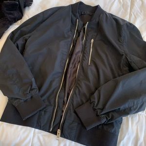 Black Bomber Jacket